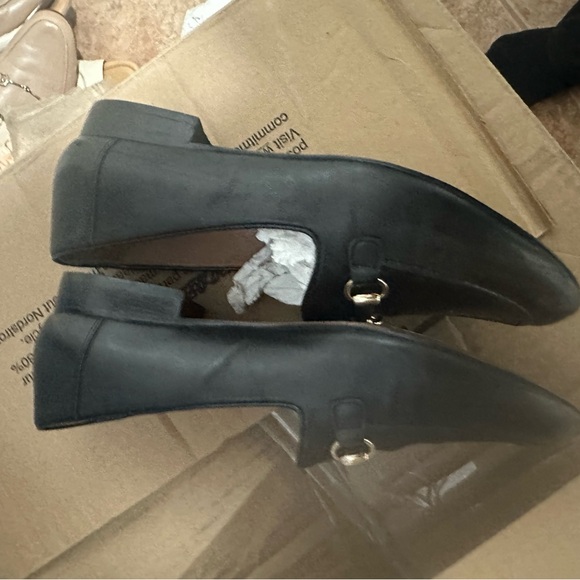 LINEA PAOLO Nordstrom Women’s Gold Bit & Black 100% Leather Loafers Size 10 $160 - Picture 9 of 15